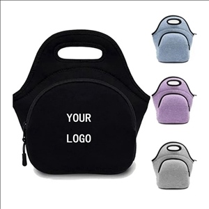 Reusable Neoprene Insulation Lunch Tote Bag